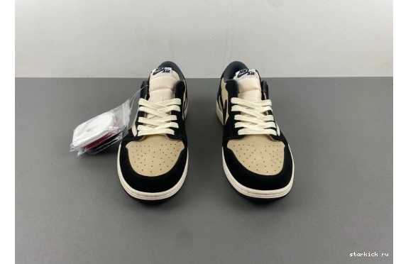 1 SP Travis Low Jordan Retro Scott OG Brown DM7866-201 0801